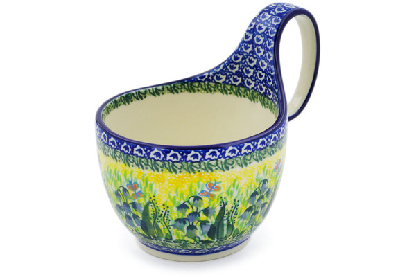 Bowl with Loop-Handle 6"