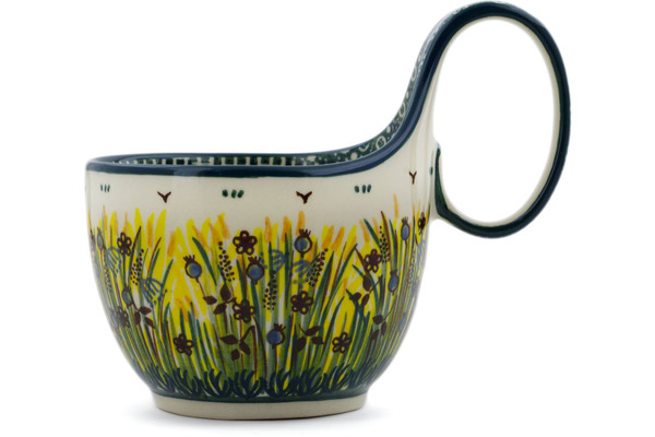 Bowl with Loop-Handle 6"