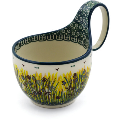 Bowl with Loop-Handle 6"