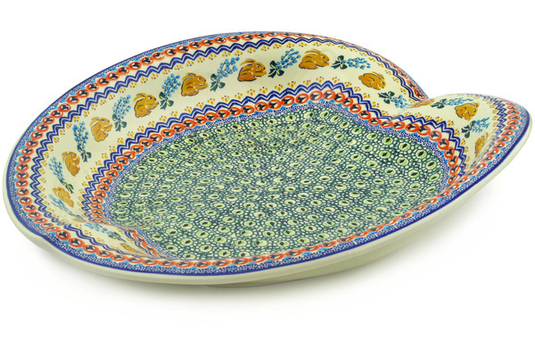 Leaf Shaped Platter 16"