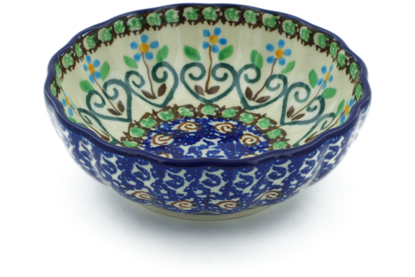 Scalloped Fluted Bowl 5"