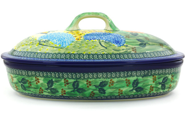 Baker with Cover 12"