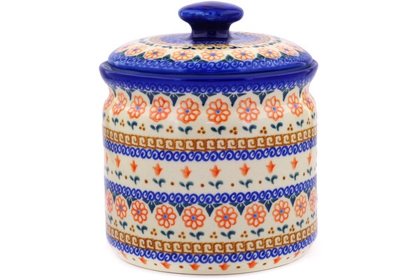 Jar with Lid 7"