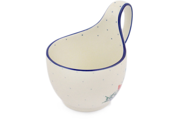 Bowl with Loop-Handle 6"