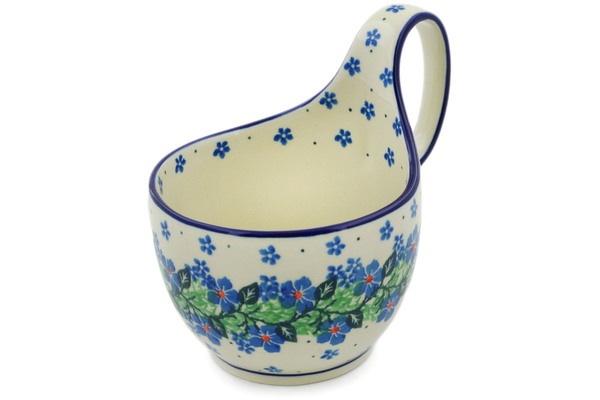 Bowl with Loop-Handle 6"