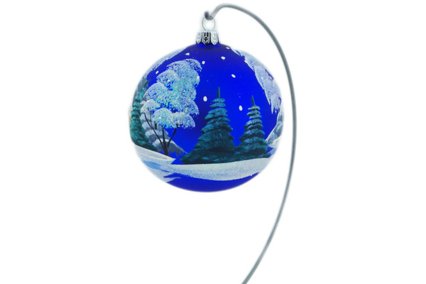 Christmas Ball Ornament 4"