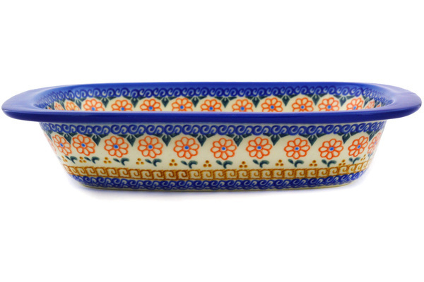 Rectangular Baker with Handles 11"