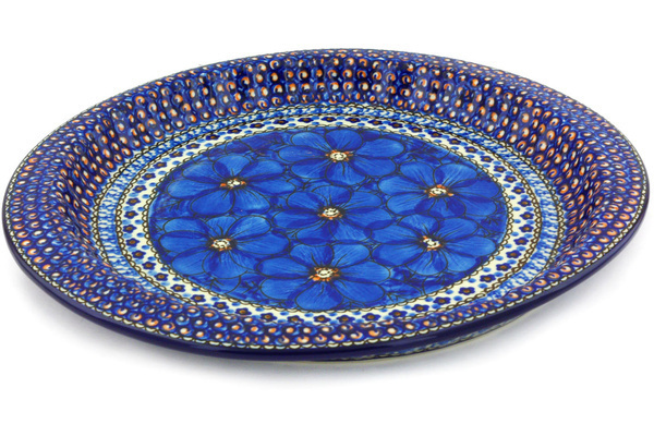 Fluted Oval Platter 13"