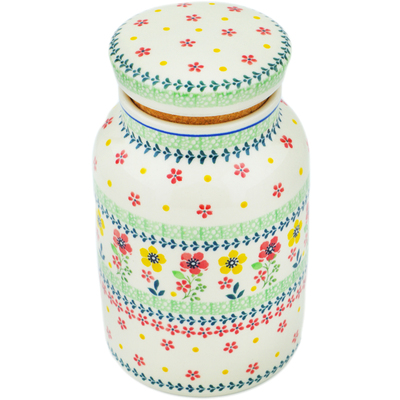 Jar with Lid 7"
