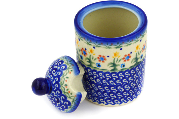 Jar with Lid with Opening 6"