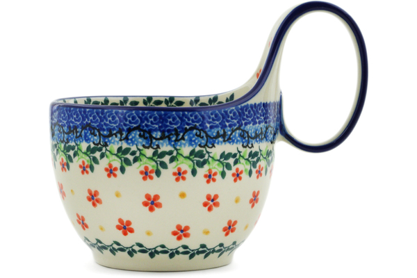 Bowl with Loop-Handle 6"