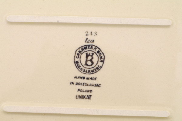 Rectangular Baker with Handles 15"