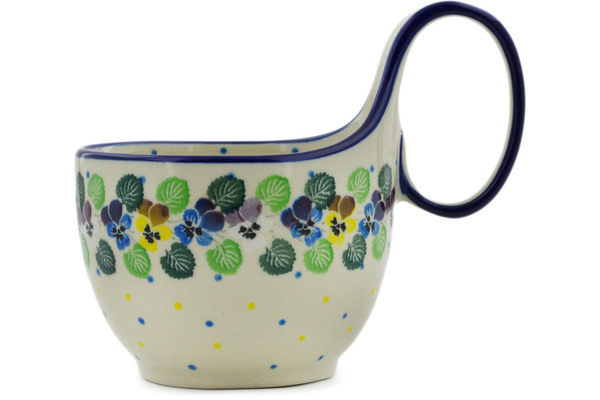 Bowl with Loop-Handle 6"