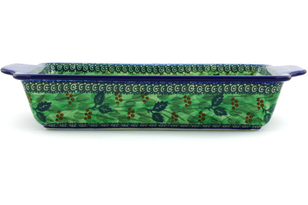 Rectangular Baker with Handles 13"