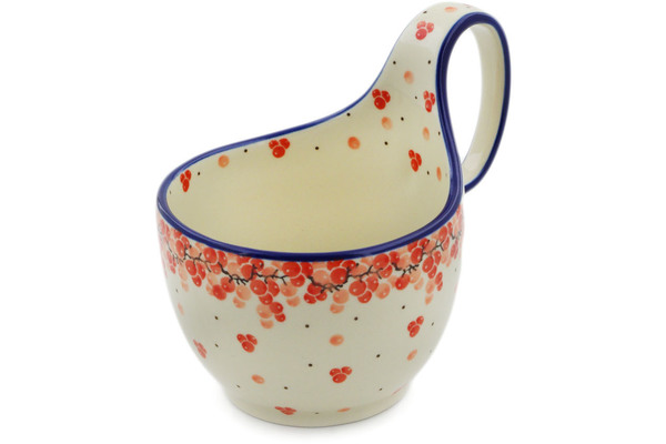 Bowl with Loop-Handle 6"