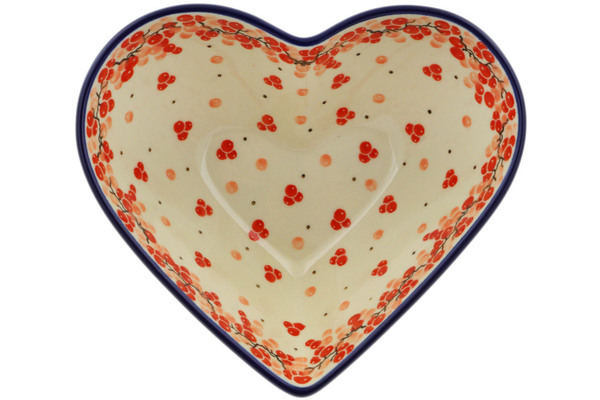 Heart Shaped Bowl 7"
