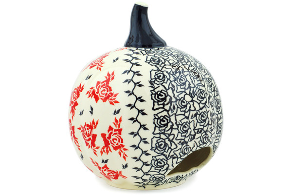 Jack O Lantern Candle Holder 9"