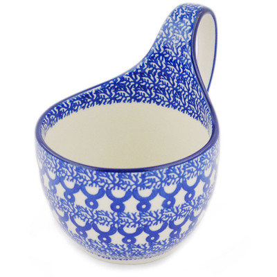 Bowl with Loop-Handle 6"