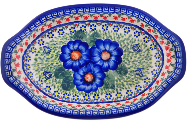 Platter with Handles 12"