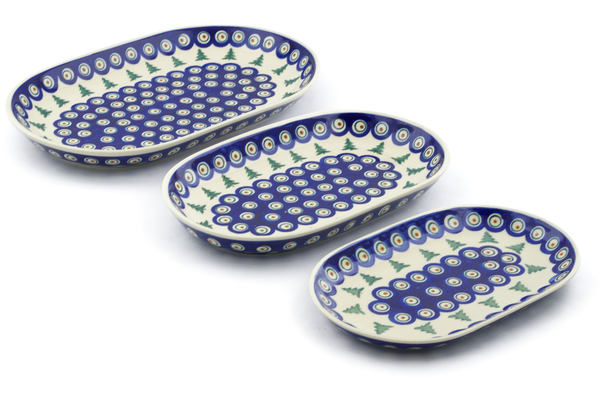 Set of 3 Platters 13"