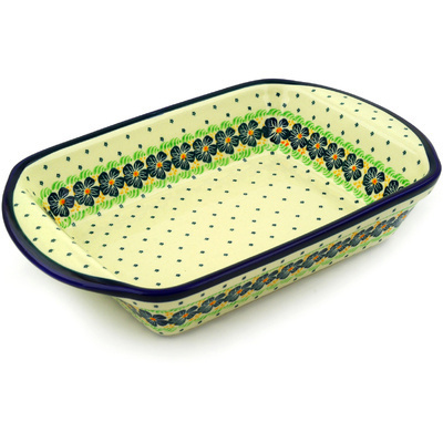 Rectangular Baker with Handles 14"