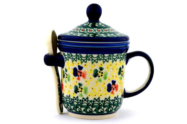 Brewing Mug with Spoon 12 oz