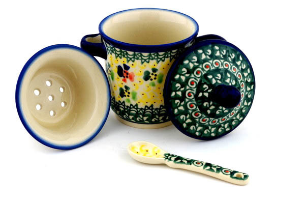 Brewing Mug with Spoon 12 oz