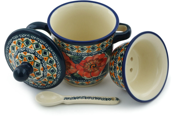 Brewing Mug with Spoon 12 oz