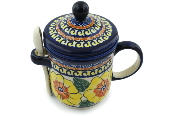 Brewing Mug with Spoon 12 oz