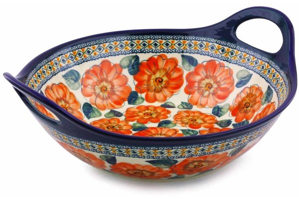 Bowl with Handles 14"