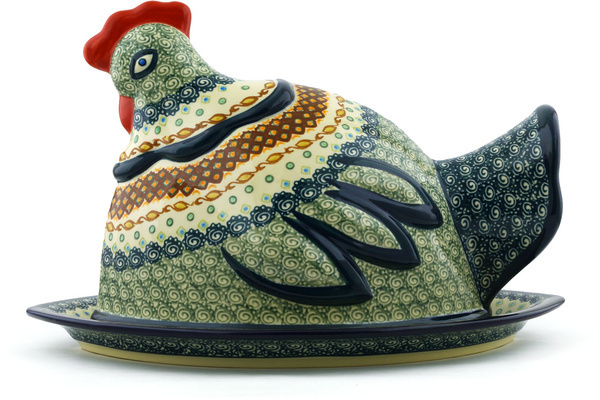 Dish with Hen Cover 14"