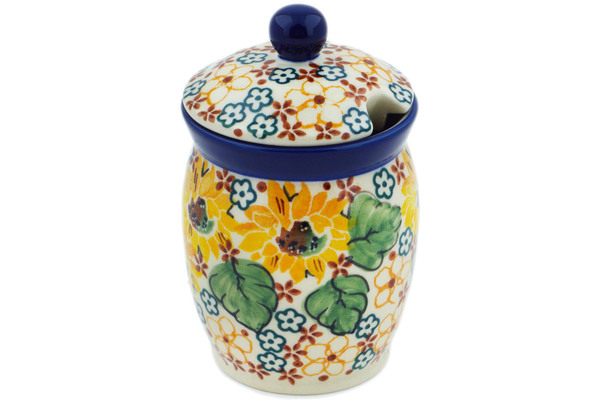 Jar with Lid with Opening 4"