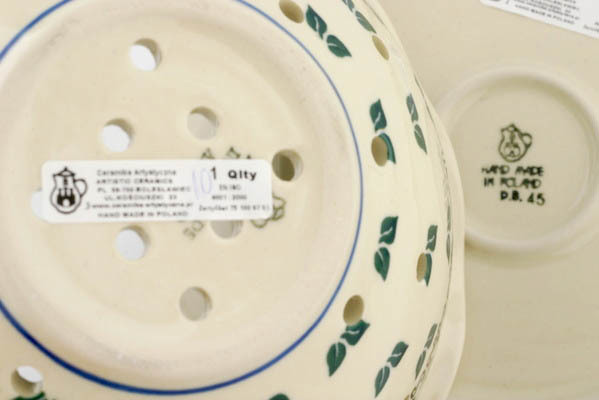 Colander with Plate 9"