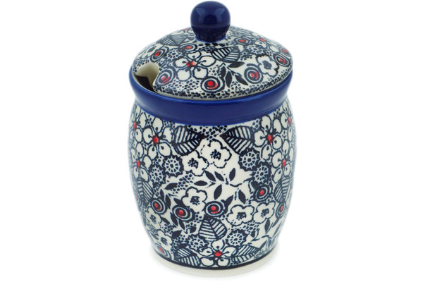 Jar with Lid with Opening 4"