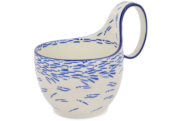 Bowl with Loop-Handle 6"