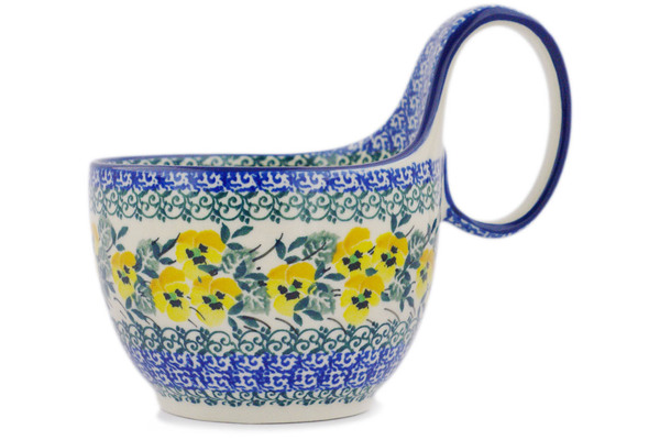 Bowl with Loop-Handle 6"