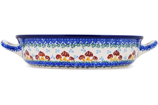 Round Baker with Handles 10-inch