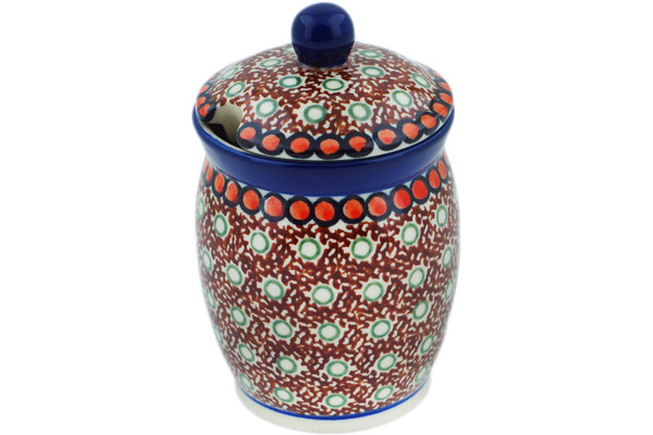 Jar with Lid with Opening 4"