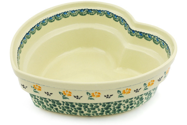 Heart Shaped Bowl 9"