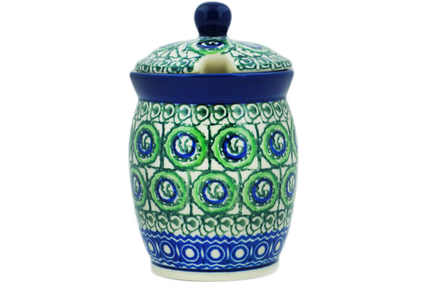 Jar with Lid with Opening 4"