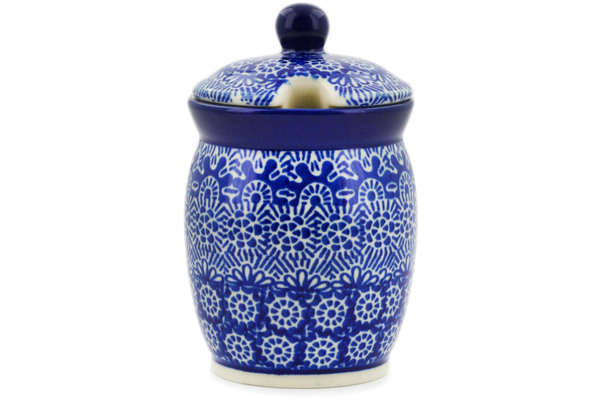 Jar with Lid with Opening 4"