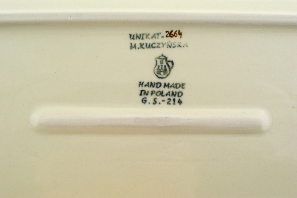 Platter with Handles 13"