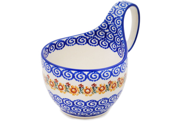 Bowl with Loop-Handle 6"