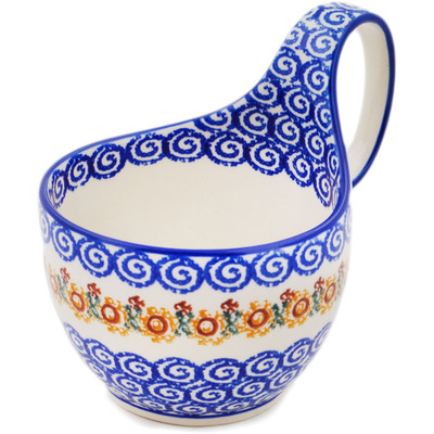 Bowl with Loop-Handle 6"