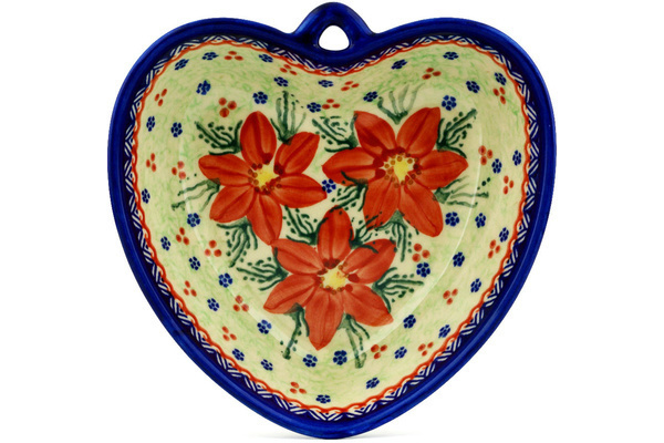 Heart Shaped Bowl 6"