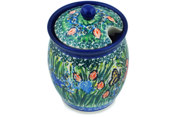 Jar with Lid with Opening 5"