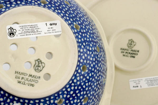 Colander with Plate 9"