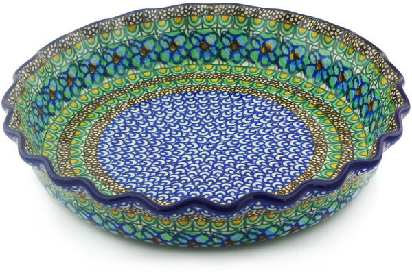 Fluted Pie Dish 10"