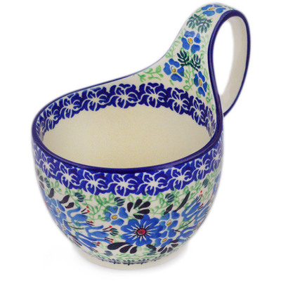 Bowl with Loop-Handle 6"