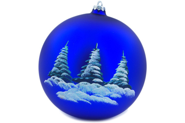 Christmas Ball Ornament 4"